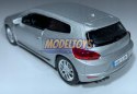 Volkswagen Scirocco srebrny 1:34 Welly 43615