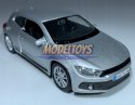 Volkswagen Scirocco srebrny 1:34 Welly 43615