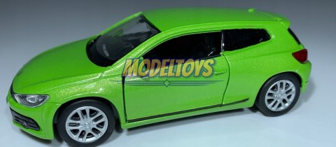 Volkswagen Scirocco zielony 1:34 Welly 43615F Volkswagen Scirocco zielony 1:34 Welly 43615F