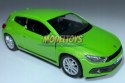 Volkswagen Scirocco zielony 1:34 Welly 43615F