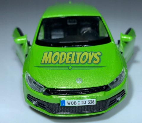 Volkswagen Scirocco zielony 1:34 Welly 43615F Volkswagen Scirocco zielony 1:34 Welly 43615F