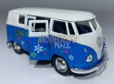 Volkswagen T1 Bus 1963 niebieski 1:34 Welly 49764F