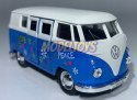 Volkswagen T1 Bus 1963 niebieski 1:34 Welly 49764F