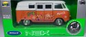 Volkswagen T1 Bus 1963 pomarańcz 1:34 Welly 49764F