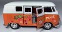 Volkswagen T1 Bus 1963 pomarańcz 1:34 Welly 49764F