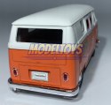 Volkswagen T1 Bus 1963 pomarańcz 1:34 Welly 49764F