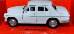 Warszawa 224 biała 1:34 Welly 43621