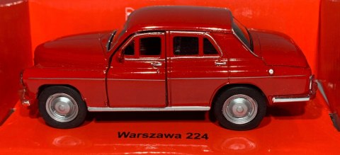 Warszawa 224 czerwona 1:34 Welly 43621