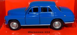 Warszawa 224 niebieska 1:34 Welly 43621