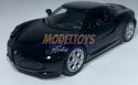 Alfa Romeo 4C black model 1:34 Welly 43676F