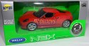 Alfa Romeo 4C red model 1:34 Welly 43676F