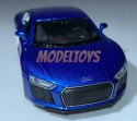 Audi R8 V10 model metalowy 1:34 Welly 43712