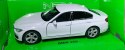 BMW 335i white/biały 1:34 Welly 43659F