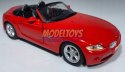 BMW Z4 red 1:34 Welly 42328F