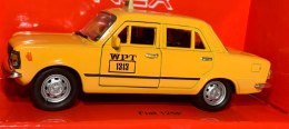 FIAT 125p żółty TAXI 1:34 Welly 42399