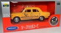 FIAT 125p żółty TAXI 1:34 Welly 42399