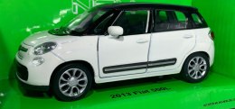 FIAT 500L 2013 biały 1:34 Welly 43658F