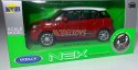 FIAT 500L 2013 czerwony 1:34 Welly 43658F