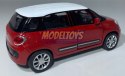 FIAT 500L 2013 czerwony 1:34 Welly 43658F