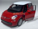 FIAT 500L 2013 czerwony 1:34 Welly 43658F