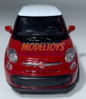 FIAT 500L 2013 czerwony 1:34 Welly 43658F