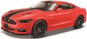 Ford MUSTANG GT 2015 1:24 red model Maisto 31369