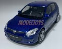 Hyundai i30 niebieski 1:34 Welly 43610F