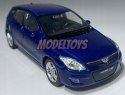 Hyundai i30 niebieski 1:34 Welly 43610F