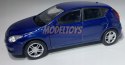 Hyundai i30 niebieski 1:34 Welly 43610F