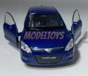 Hyundai i30 niebieski 1:34 Welly 43610F