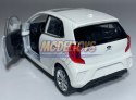 KIA All New Picanto biała 1:34 Welly 43760F