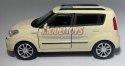 KIA Soul beżowa 1:34 Welly 43626F