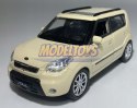 KIA Soul beżowa 1:34 Welly 43626F