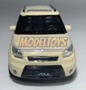 KIA Soul beżowa 1:34 Welly 43626F