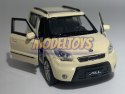 KIA Soul beżowa 1:34 Welly 43626F