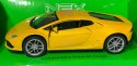 Lamborghini Huracan Coupe żółty 1:34 Welly 43694F