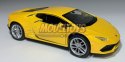 Lamborghini Huracan Coupe żółty 1:34 Welly 43694F