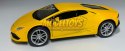 Lamborghini Huracan Coupe żółty 1:34 Welly 43694F