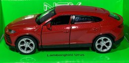 Lamborghini Urus czerwony 1:34 Welly 43775F