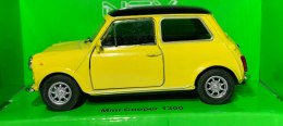 MINI COOPER 1300 żółty 1:34 Welly 43609F