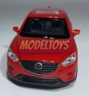 Mazda CX-5 czerwona 1:34 Welly 43729F