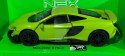 McLaren 675LT zielony 1:34 Welly 43757F