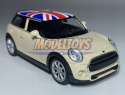 New MINI HATCH flaga UK 1:34 Welly 43696F