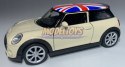 New MINI HATCH flaga UK 1:34 Welly 43696F