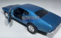 Oldsmobile 442 1968 niebieski 1:34 Welly 43711F