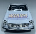 Peugeot 404 Cabriolet biały 1:34 Welly 43604F