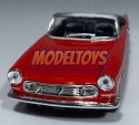 Peugeot 404 Cabriolet czerwony 1:34 Welly 43604F