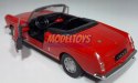 Peugeot 404 Cabriolet czerwony 1:34 Welly 43604F