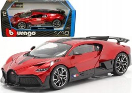 BUGATTI Divo 1:18 supercar red model BBurago 11045