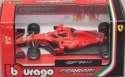 Bolid F1 FERRARI SF71H Raikkonen #7 BBurago 1:43